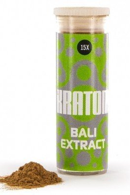 Kratom Bali 15x Extract (Mitragyna speciosa), 3 grammi