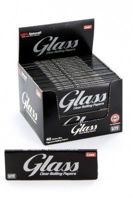 Cartine Glass Rolling Papers Transparent King Size