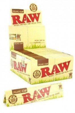 RAW Organic Hemp Rolling Papers King Size