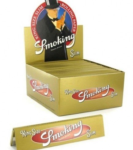 Cartine Smoking Gold King Size - Zativo