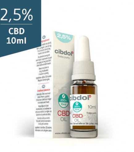 Olio di CBD Cibdol (2,5% CBD)