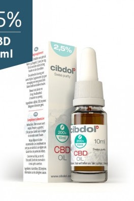 Olio di CBD Cibdol (2,5% CBD)